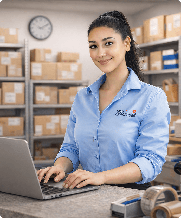 UkayExpress assistant at work